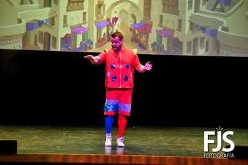 Espectáculo musical 'Al revés' en el Teatro de Telde/Francisco Santana Ravelo/TA.